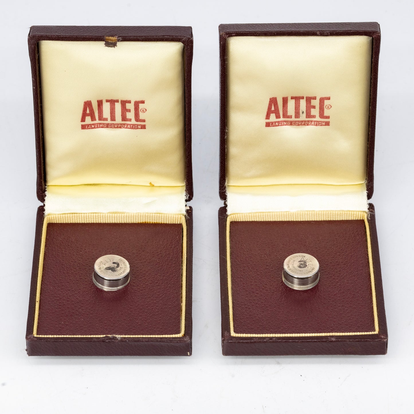 2 x Altec 21B Capsules Tube Microphone