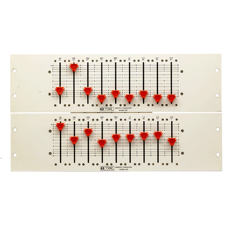 2 x Op Amp Labs G9 - Graphic Passive Equalizer Pair Compressor