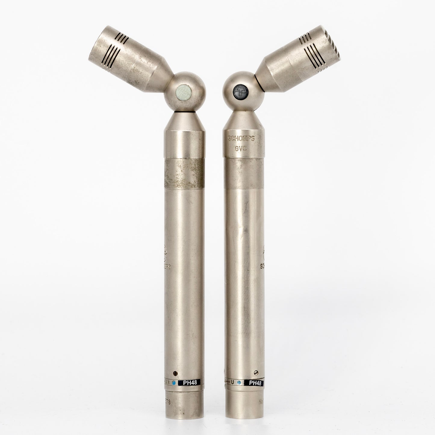 2 x Schoeps Verrando Modified CMC-4 Set with 2 x MK4 + MK41 + 2 x GVC + Pads Condenser Microphone