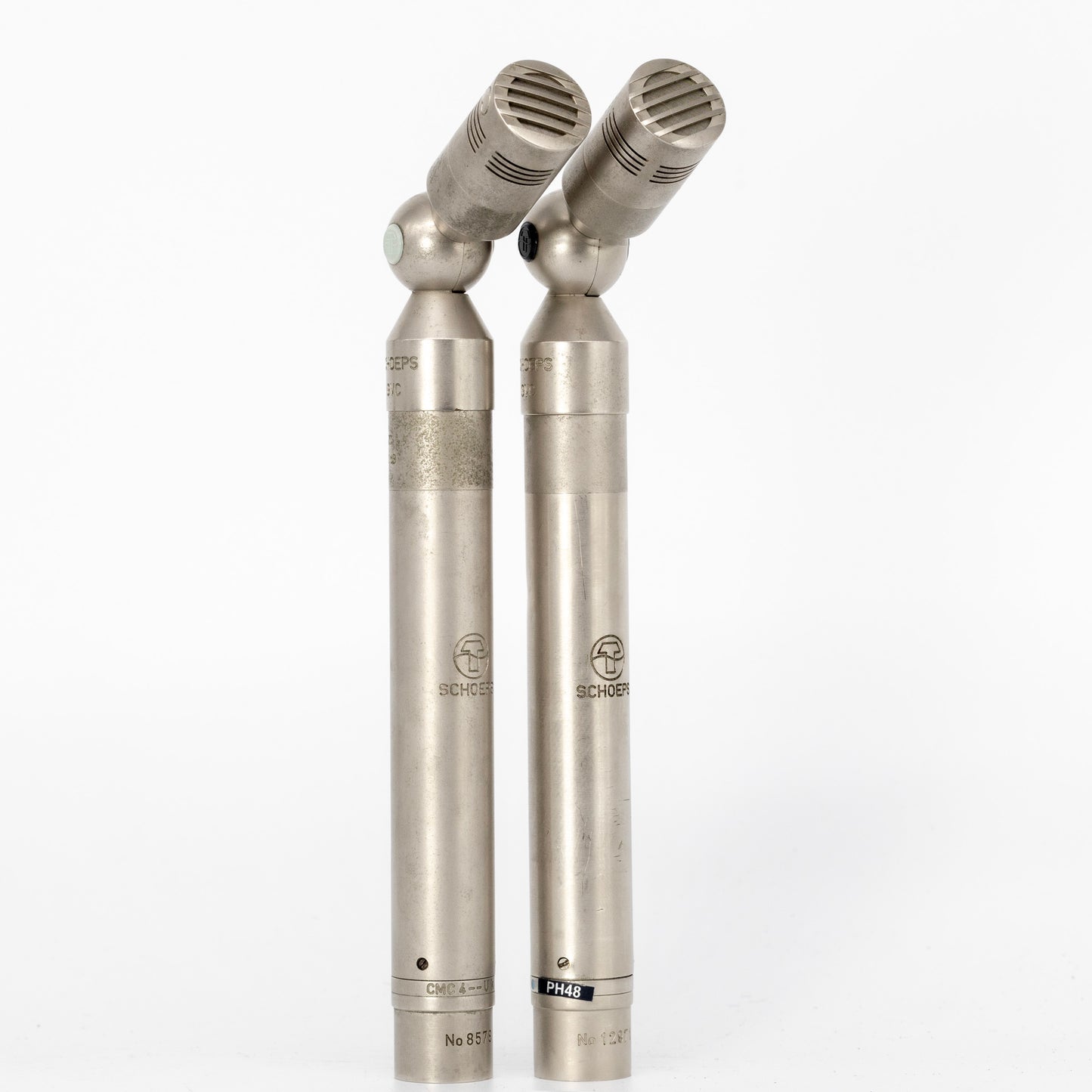 2 x Schoeps Verrando Modified CMC-4 Set with 2 x MK4 + MK41 + 2 x GVC + Pads Condenser Microphone