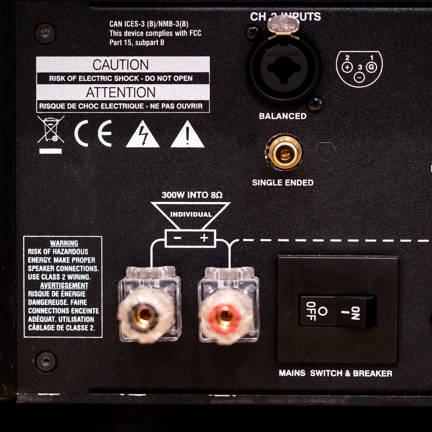 Bryston 4B Cubed Pro 4B3 Studio Amplifier