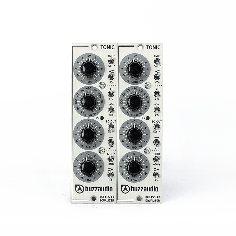 Buzz Audio Tonic - 500 Series Inductor EQ Compressor