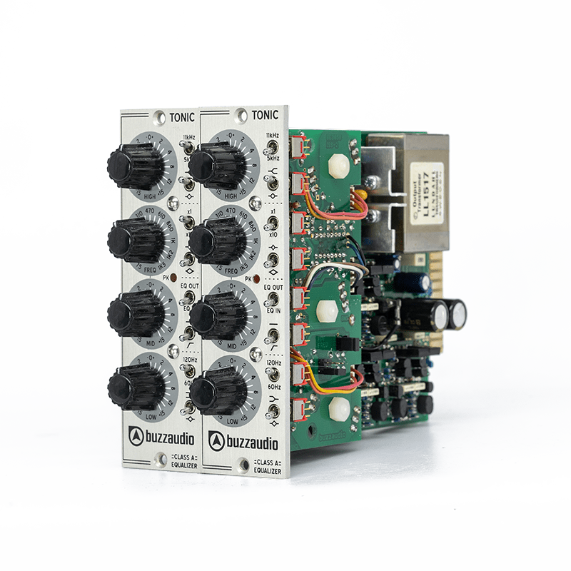 Buzz Audio Tonic - 500 Series Inductor EQ Compressor