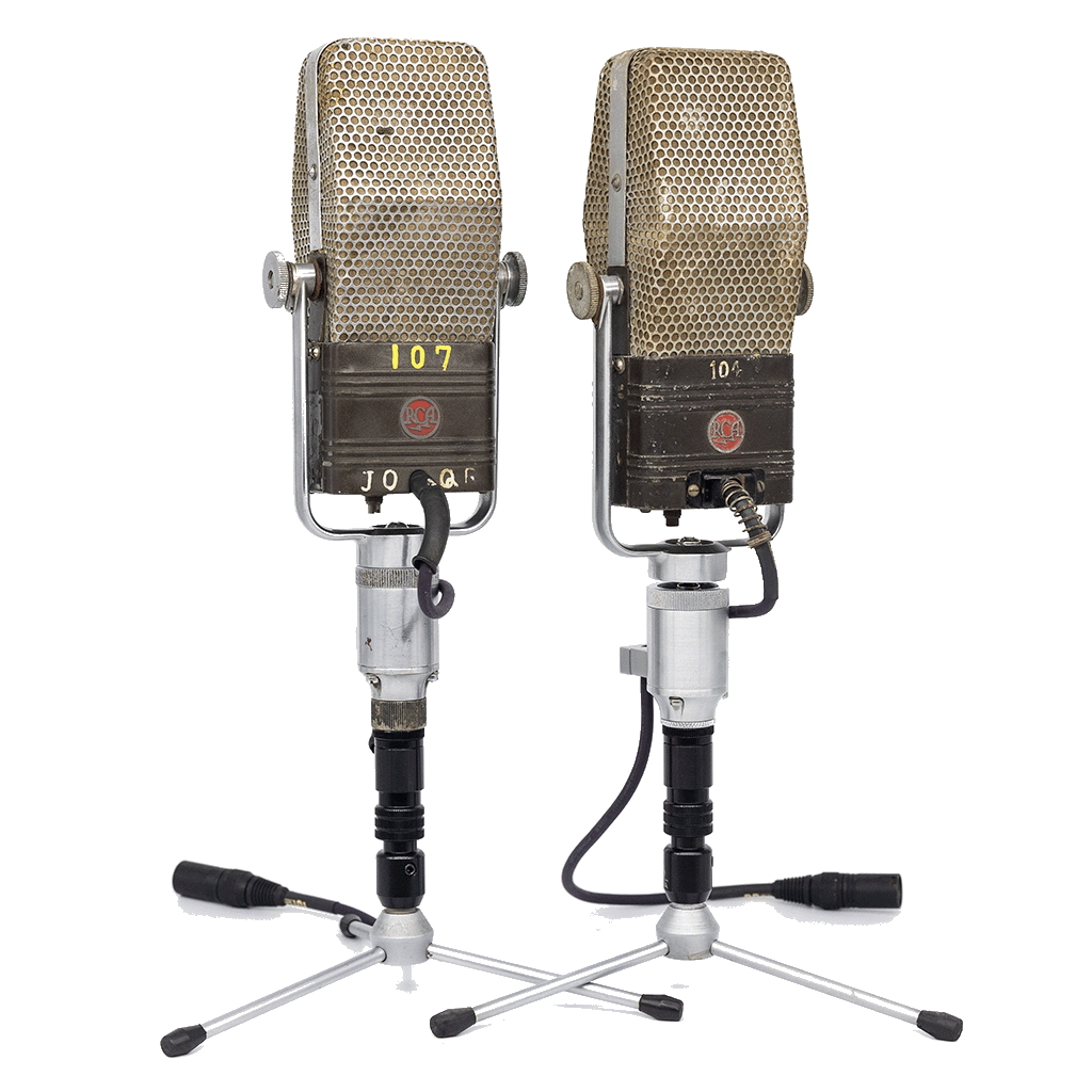 RCA 44BX x2 Ribbon Microphone