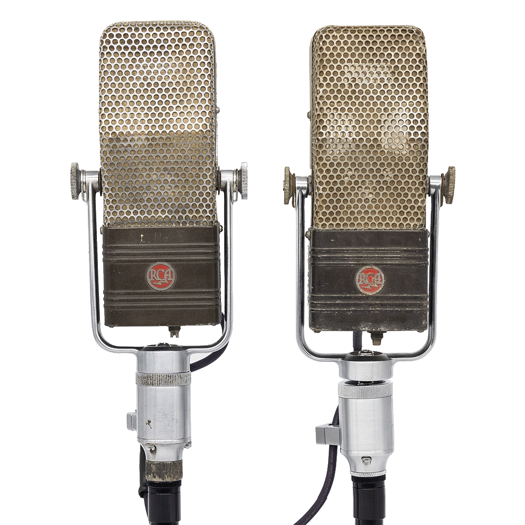 RCA 44BX x2 Ribbon Microphone
