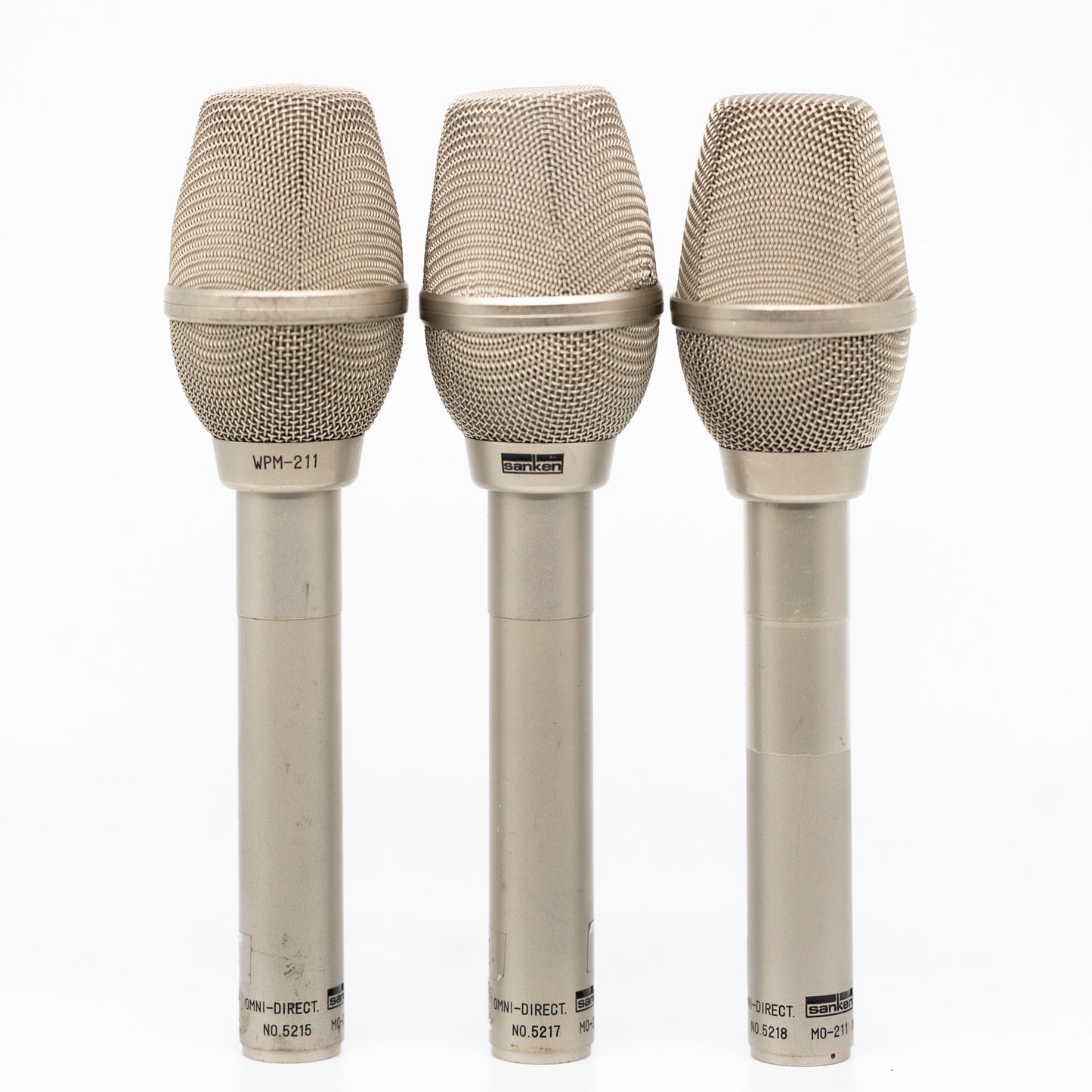 Sanken MO-211 - Set of 3 Dynamic Microphone