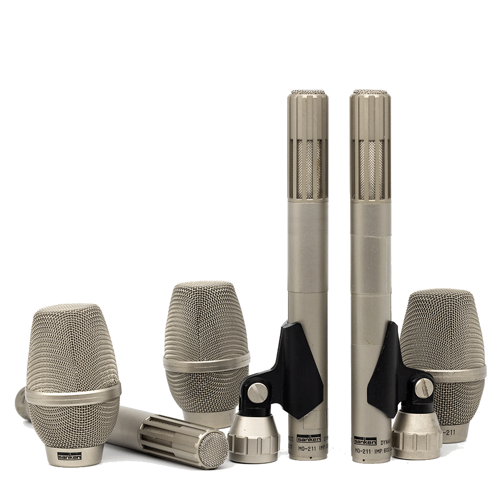 Sanken MO-211 - Set of 3 Dynamic Microphone
