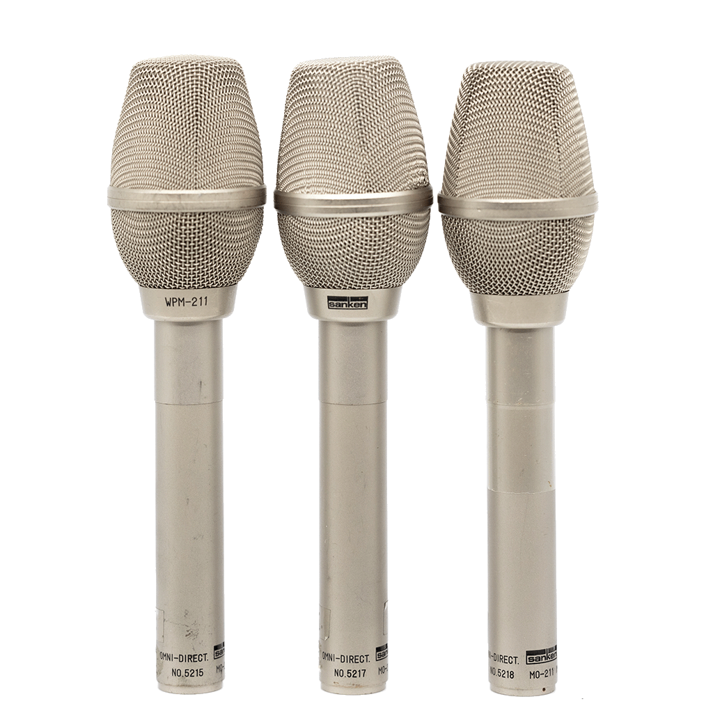 Sanken MO-211 - Set of 3 Dynamic Microphone