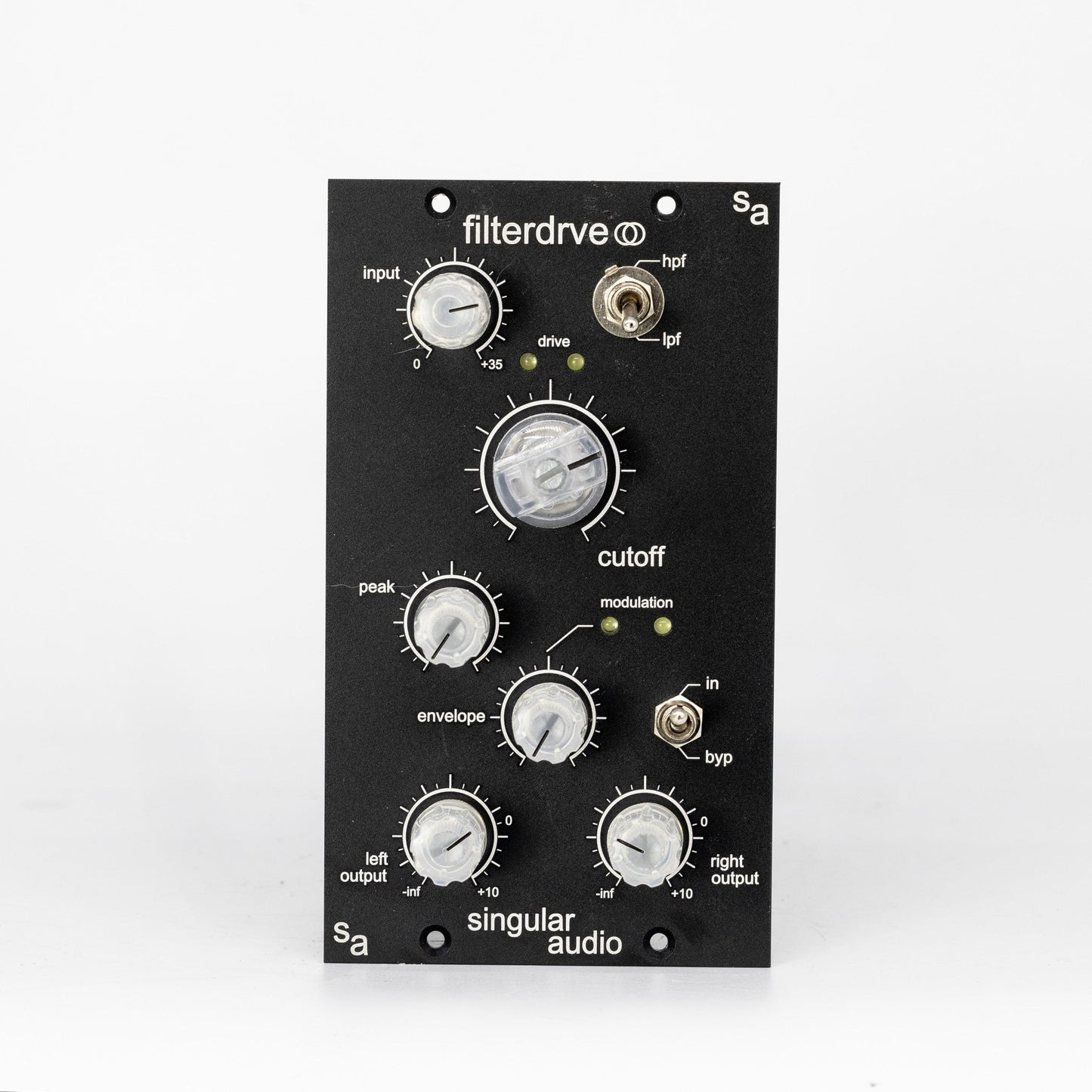 Singular Audio Stereo Filterdrve 500 Series Filter/Saturator Compressor
