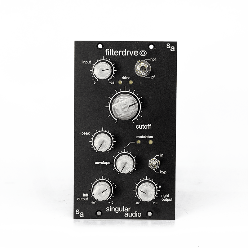 Singular Audio Stereo Filterdrve 500 Series Filter/Saturator Compressor