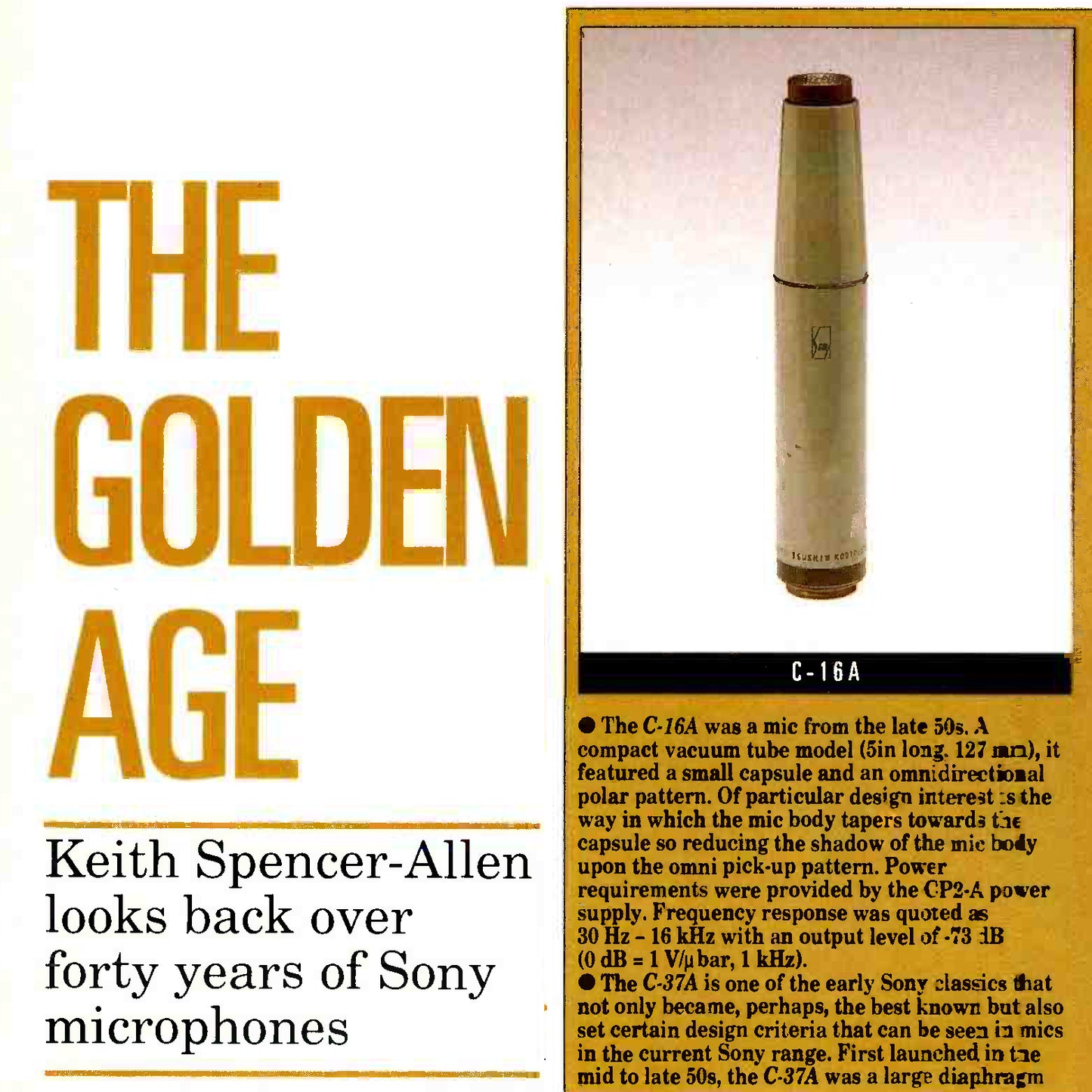 Sony C16a