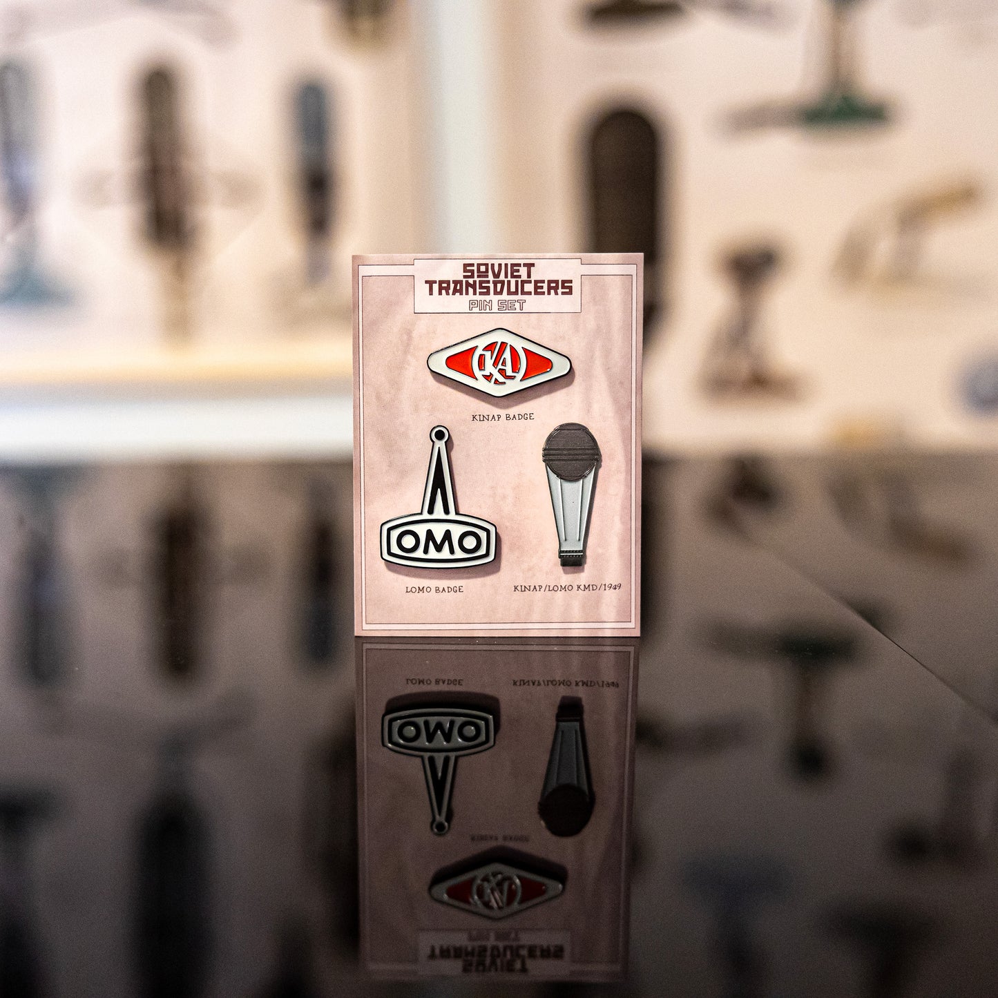 Soviet Transducers Enamel Pin Set PRINTS + MERCH