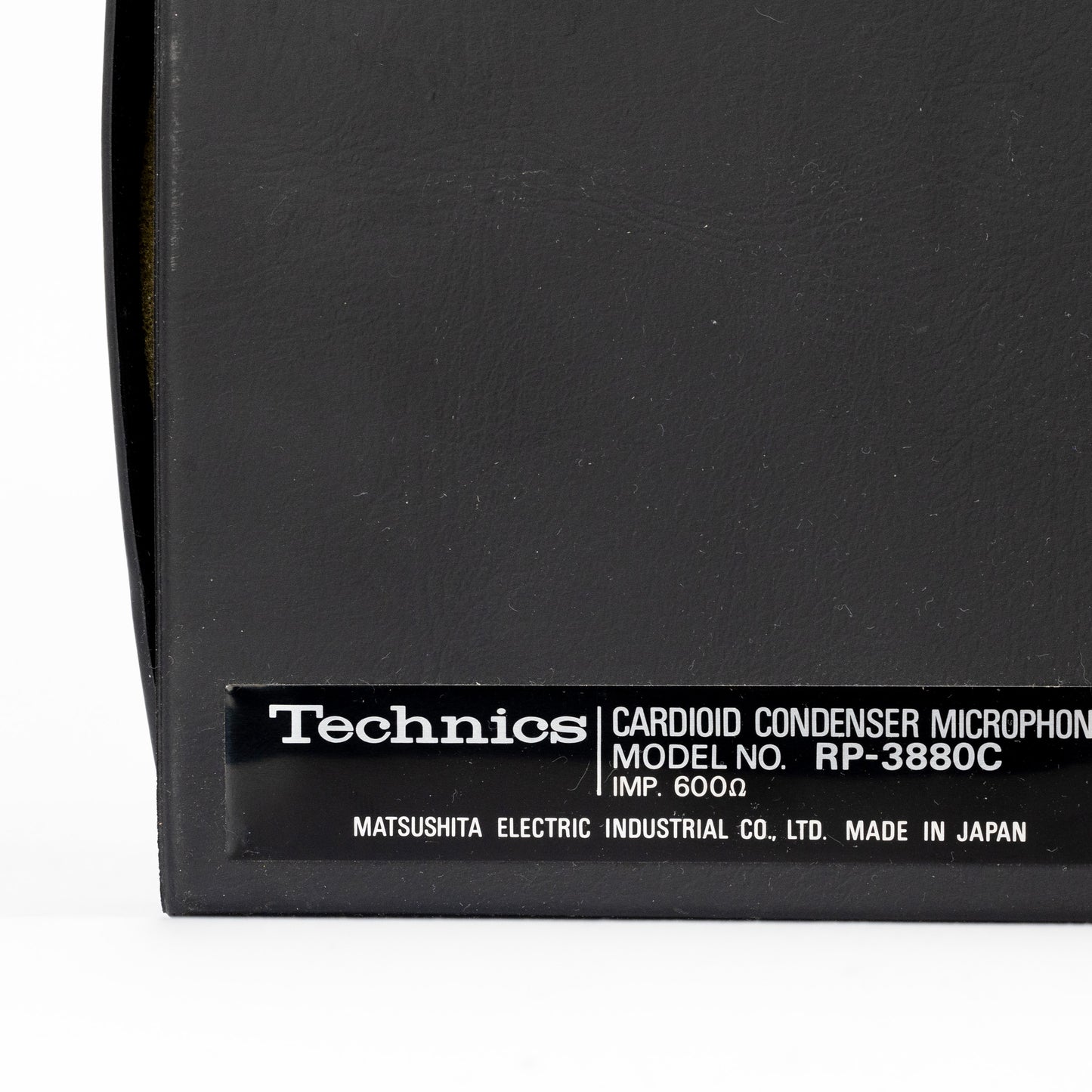 Technics RP-3880C National WM703a - NOS Condenser Microphone