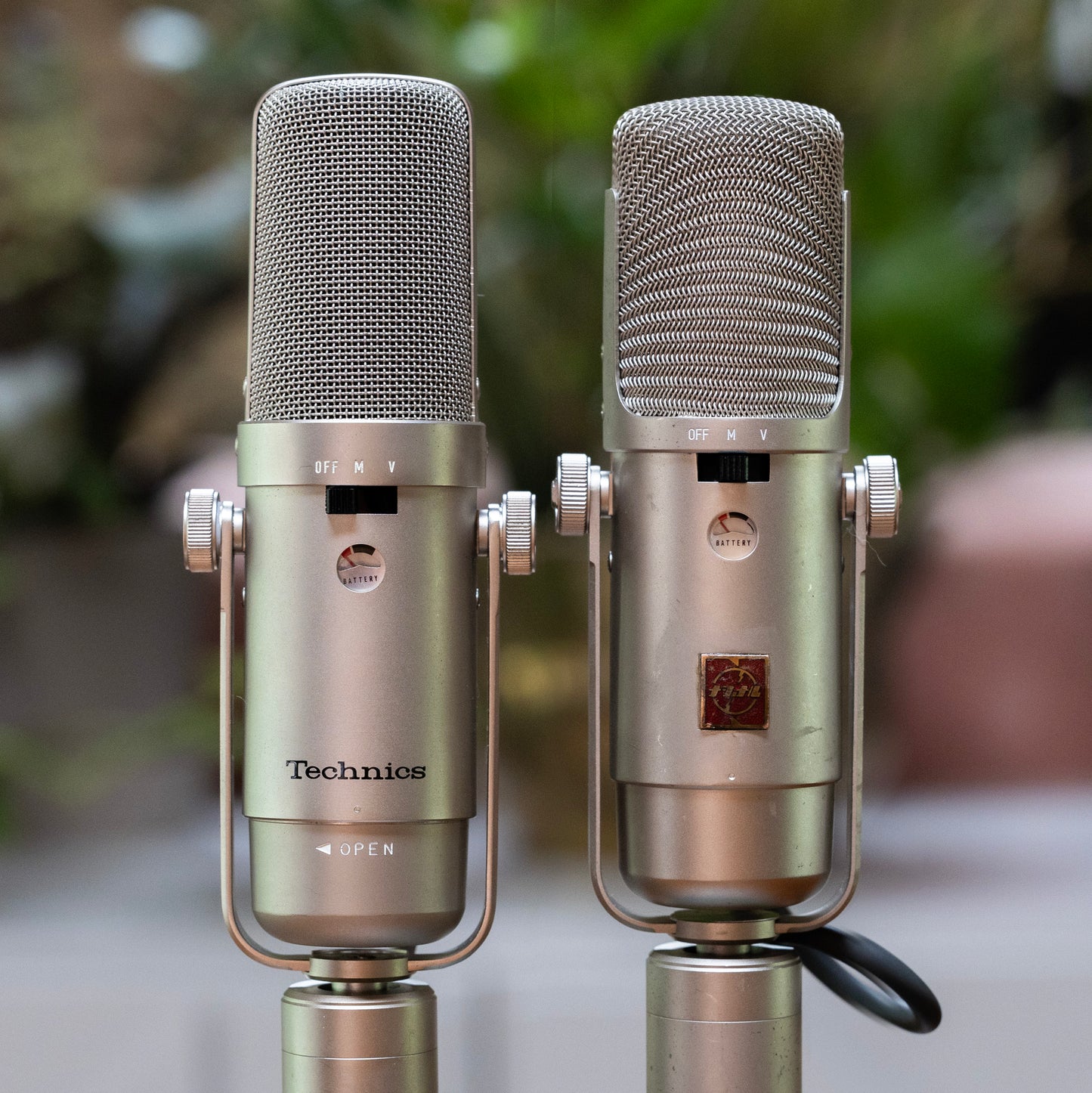 Technics RP-3880C National WM703a - NOS Condenser Microphone