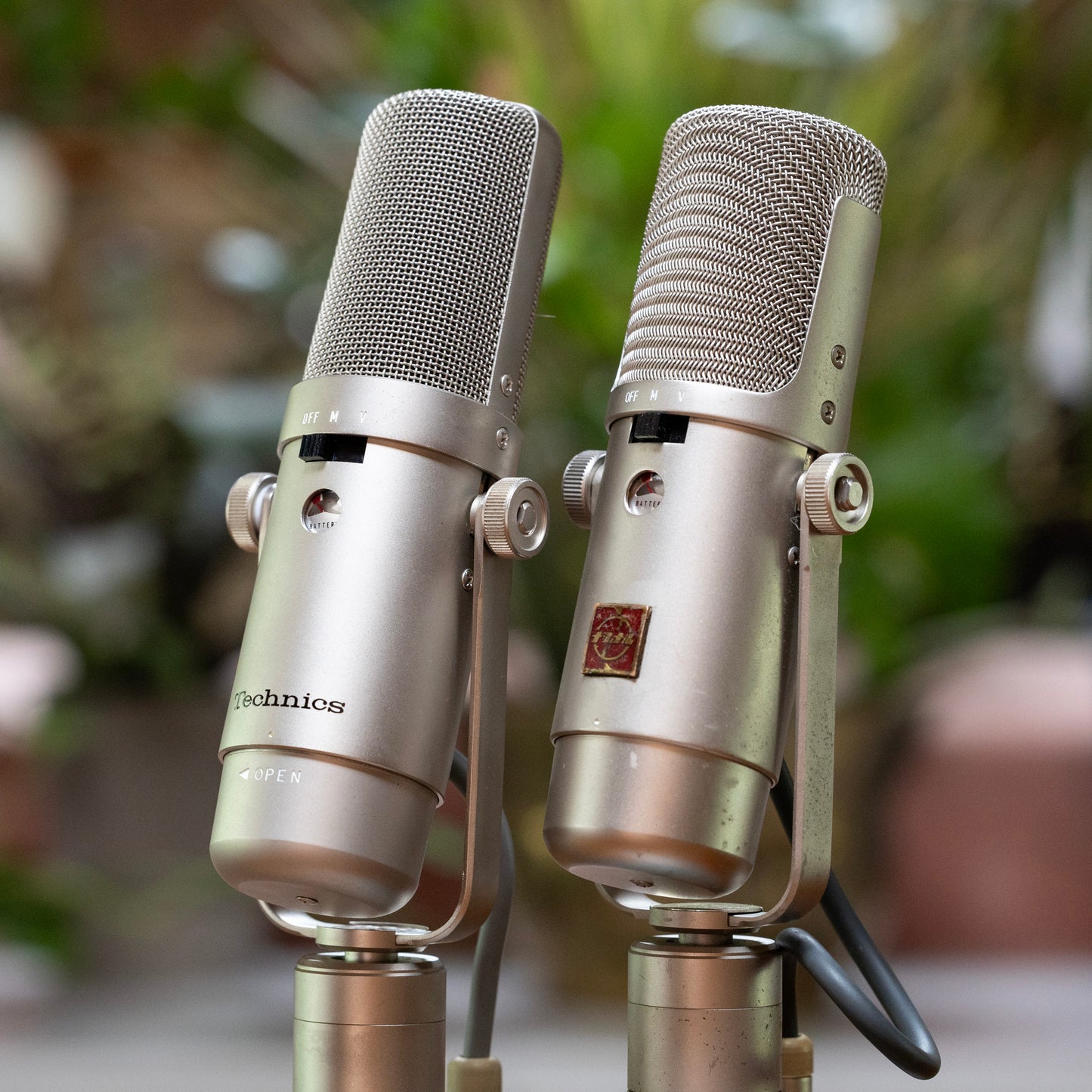 Technics RP-3880C National WM703a - NOS Condenser Microphone