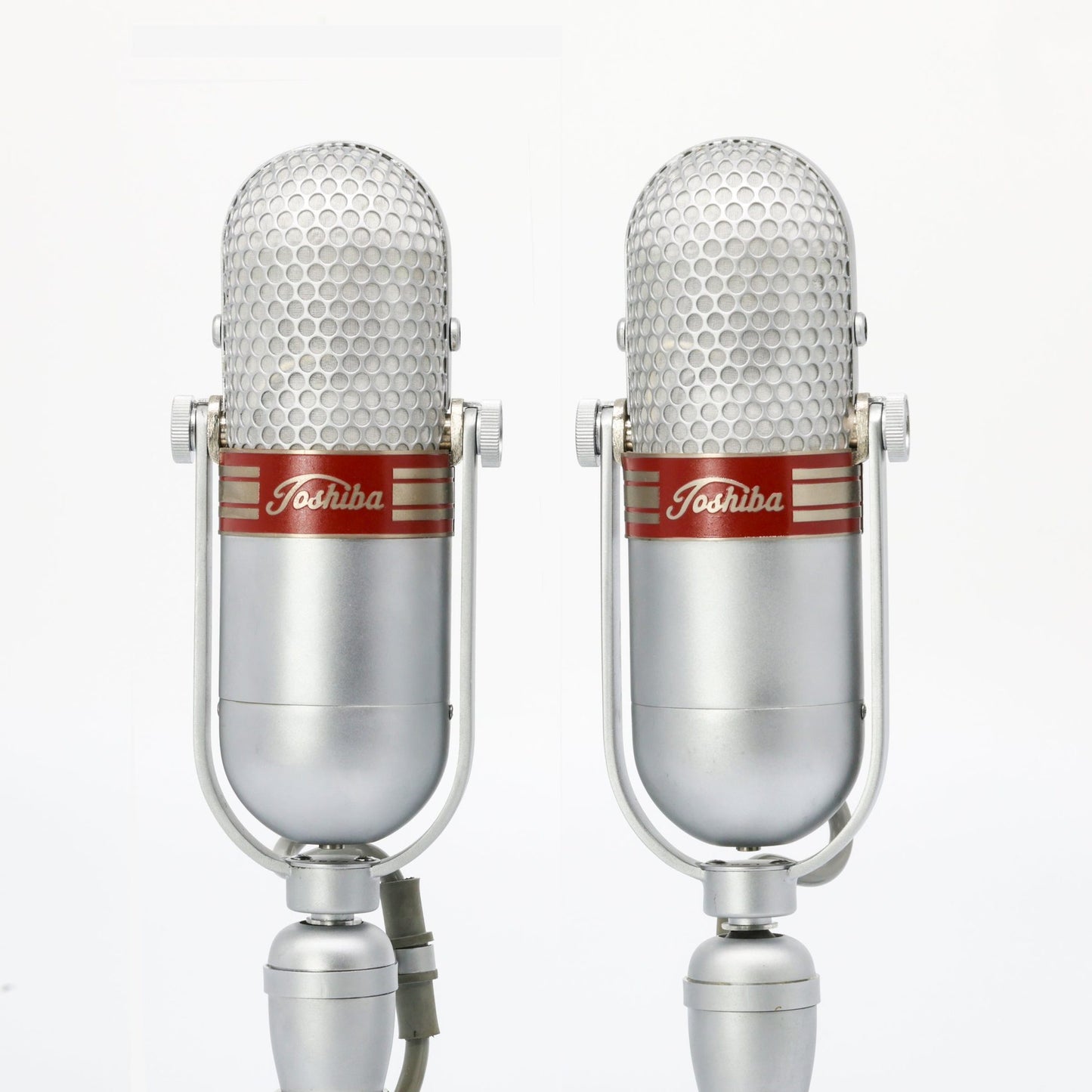 Toshiba Type-G / OB-1062L Stereo Pair - #5081 + #5084 Ribbon Microphone