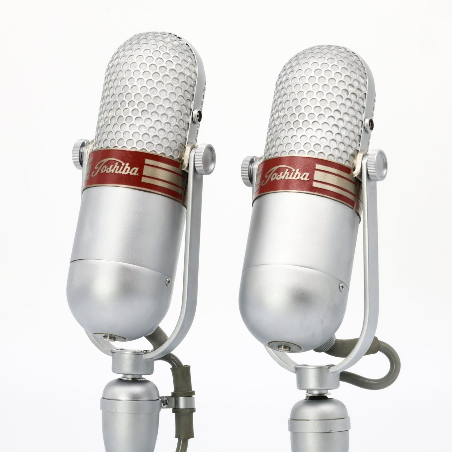 Toshiba Type-G / OB-1062L Stereo Pair - #5081 + #5084 Ribbon Microphone