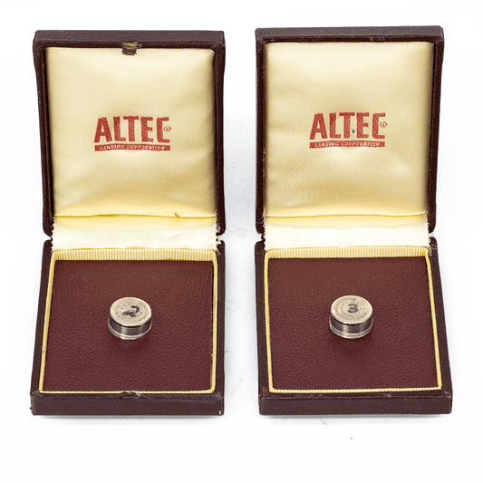 2 x Altec 21B Capsules Tube Microphone