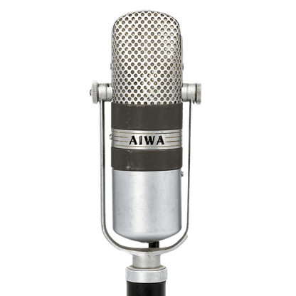 Aiwa VM16 #1201 caps logo Ribbon Microphone