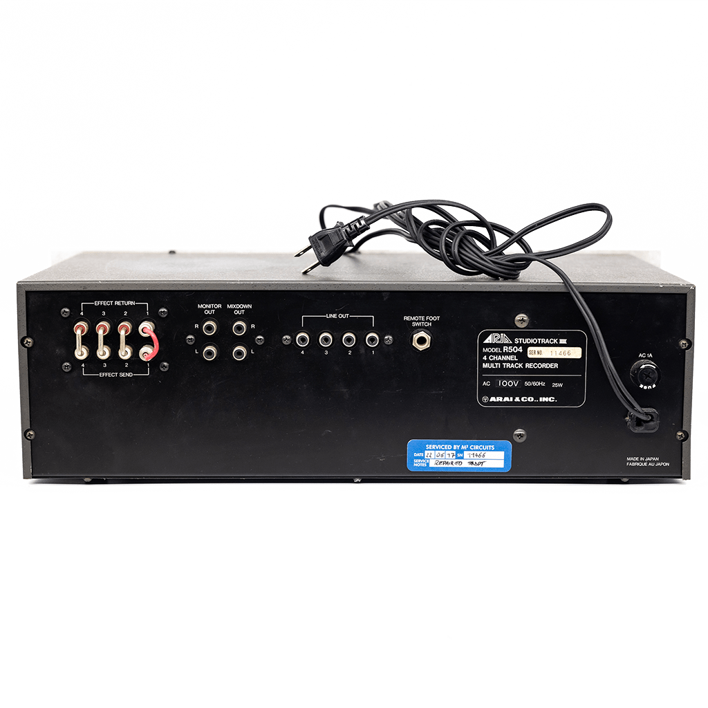 Aria Studiotrack IIII R504 4-Track 4-Track Cassette Recorder