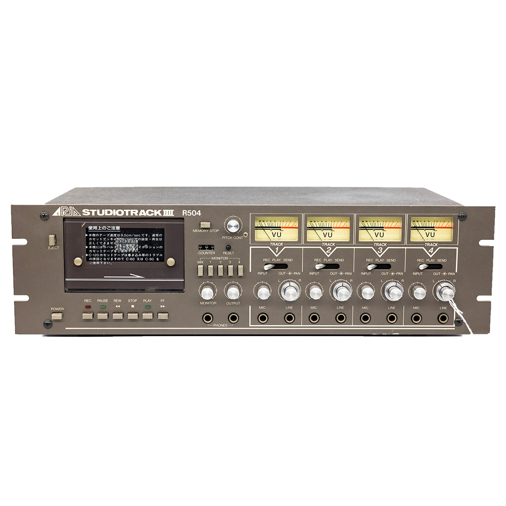 Aria Studiotrack IIII R504 4-Track 4-Track Cassette Recorder