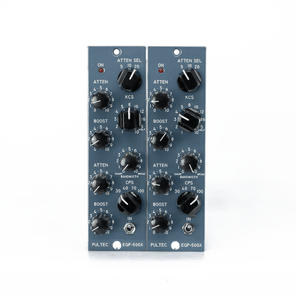 Pair of Pultec EQP-500X 500 Series EQs Compressor