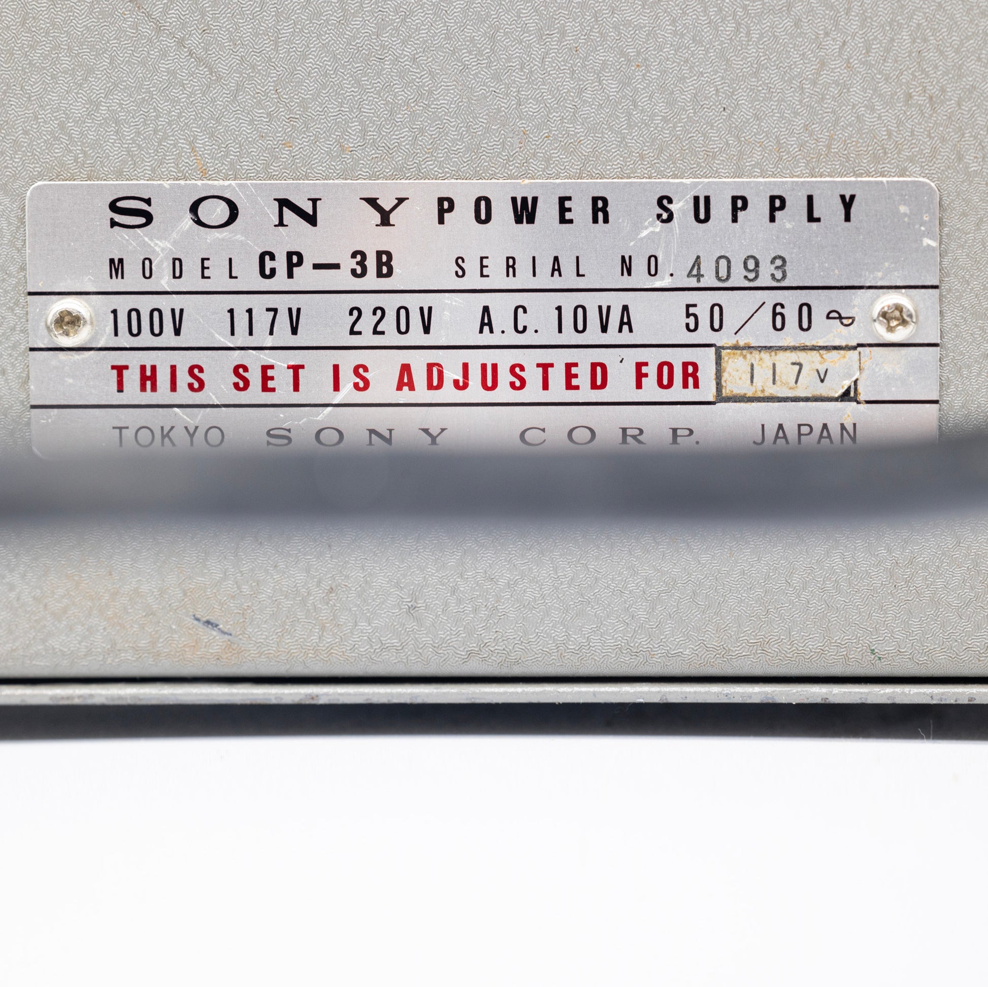 Sony C37a NOS Capsule - No 4191 Tube Microphone