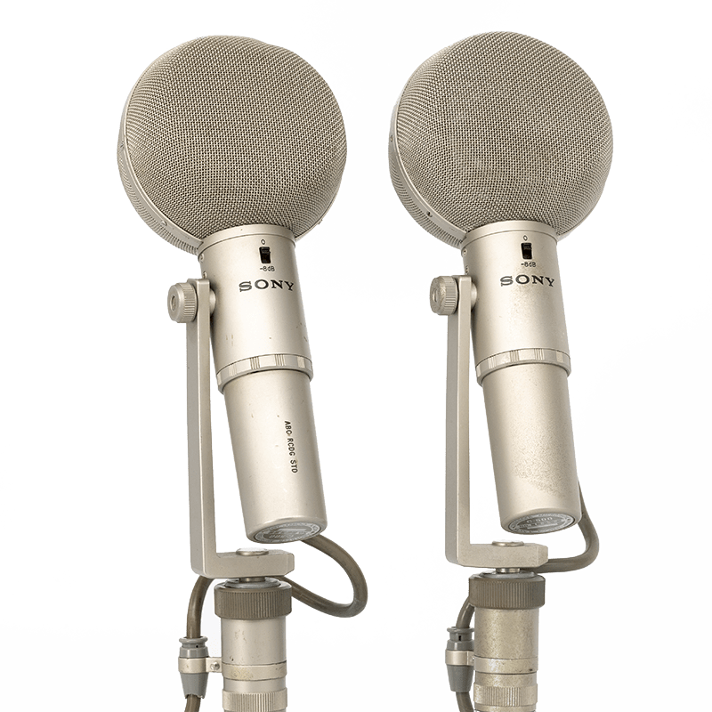 Sony C500 Consecutive Pair - #1251 + #1252 Condenser Microphone