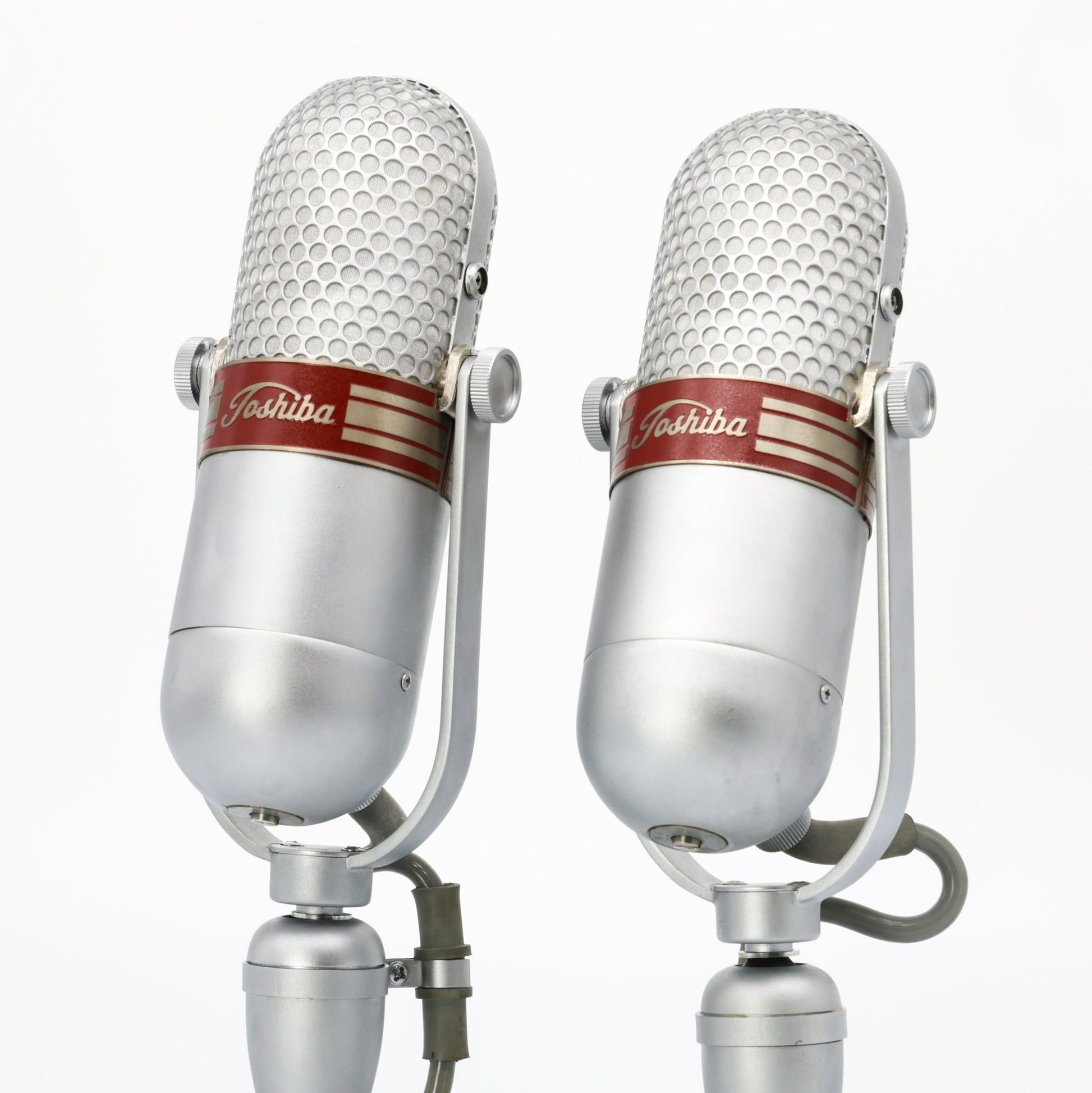 Toshiba Type-G / OB-1062L Stereo Pair - #5081 + #5084 Ribbon Microphone