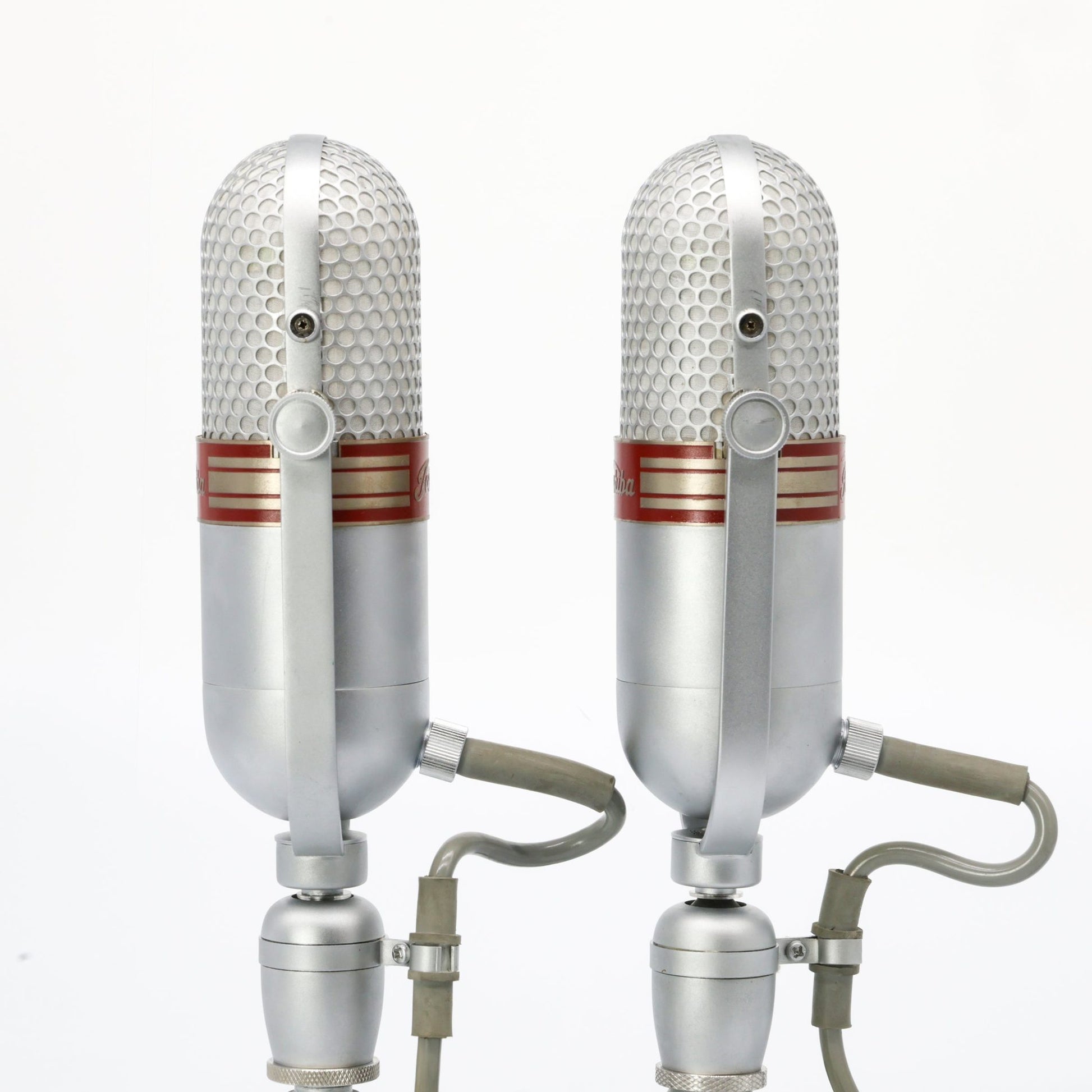 Toshiba Type-G / OB-1062L Stereo Pair - #5081 + #5084 Ribbon Microphone