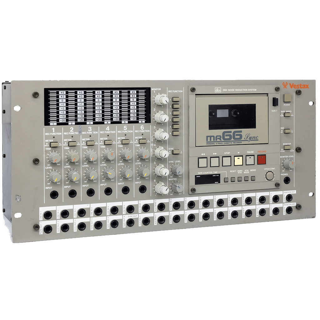 Vestax MR66 Sync 6-Track 6-Track Cassette Recorder
