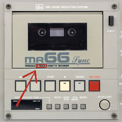 Vestax MR66 Sync 6-Track 6-Track Cassette Recorder