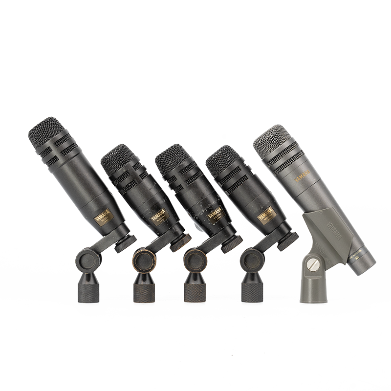 Yamaha Drum Mic Kit: MZ204 + MZ105be + 3 x MZ205be Dynamic Microphone